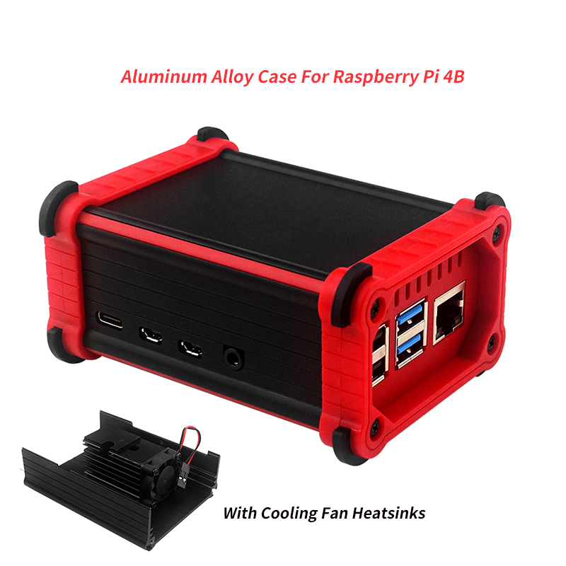 Argon One V3 M.2 Nvme Case - Boîtier en alliage d'aluminium Raspberry Pi