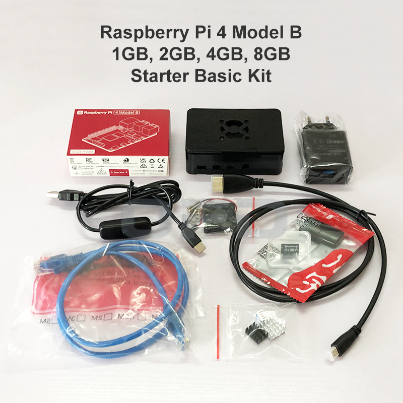 Kit de démarrage de base Raspb - Raspberry Pi 4 8Gb Ram Kit avis et prix