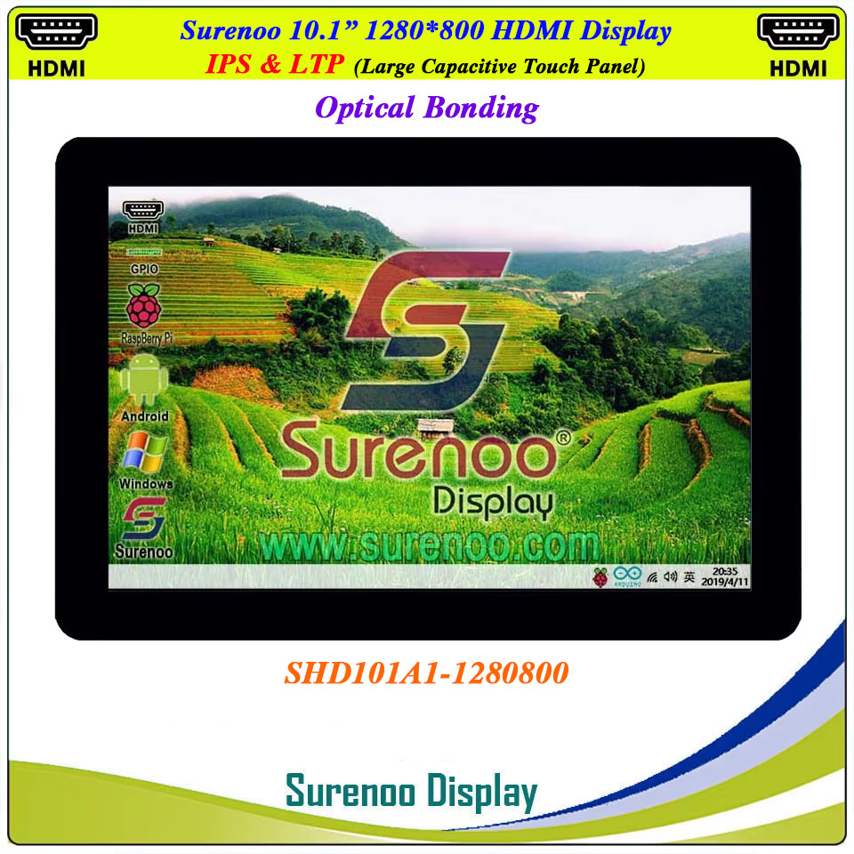 Module d'affichage LCD 10.1 po - Raspberry Pi 10.1 Inch Capacitive Touch Screen Ips avis et prix